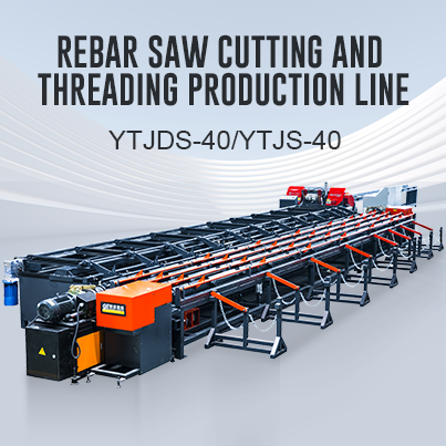 Rebar Saw Cutting And Threading Production Line